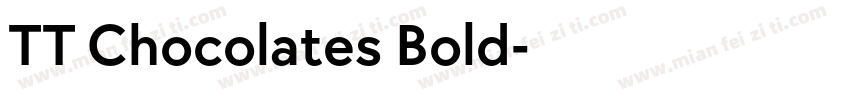 TT Chocolates Bold字体转换